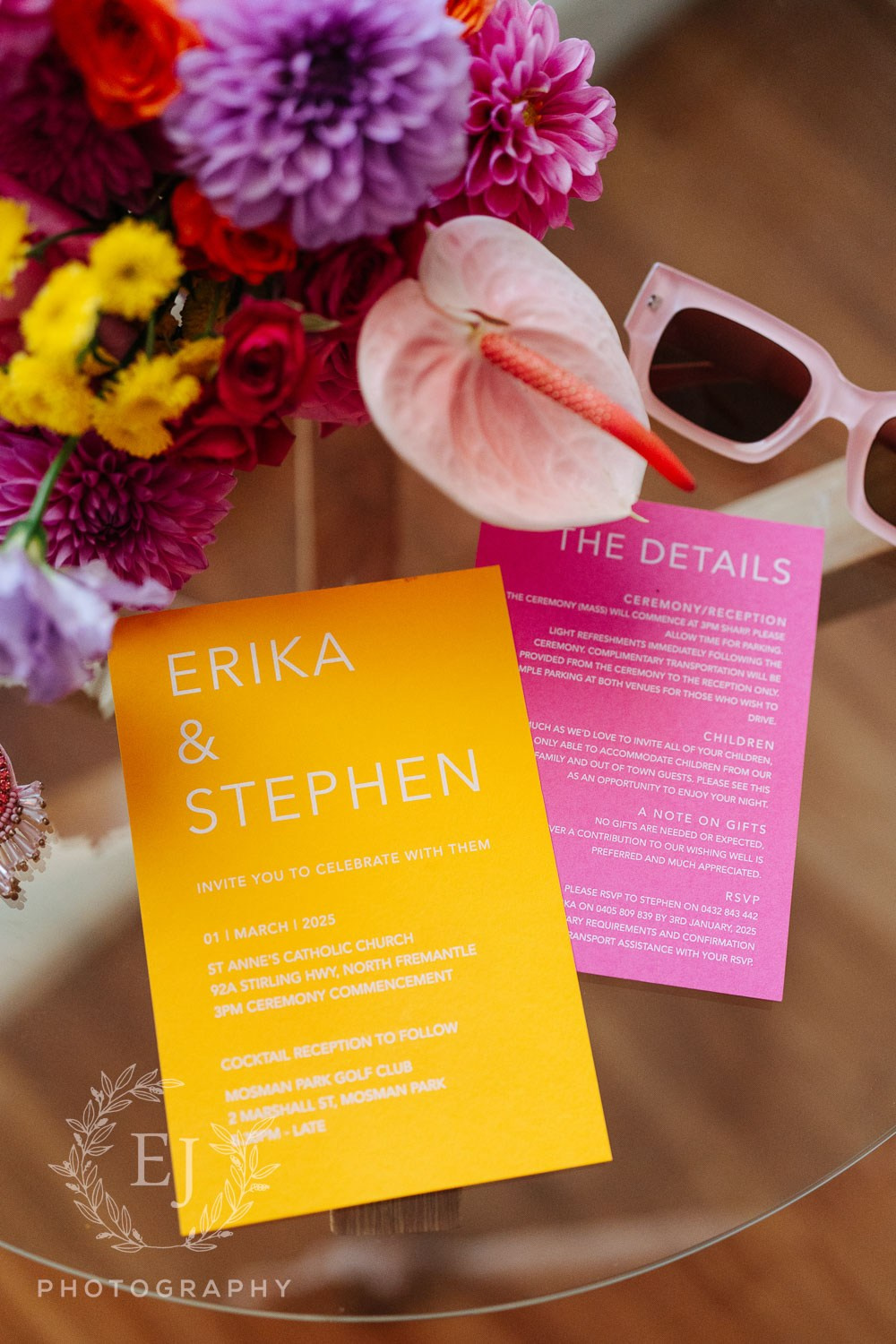 Erika & Stephen — Mosman Park Golf Club. Emma Joy Photography