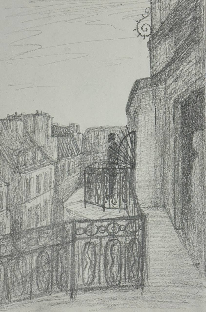 Sketches, Paris. Marina Antonova