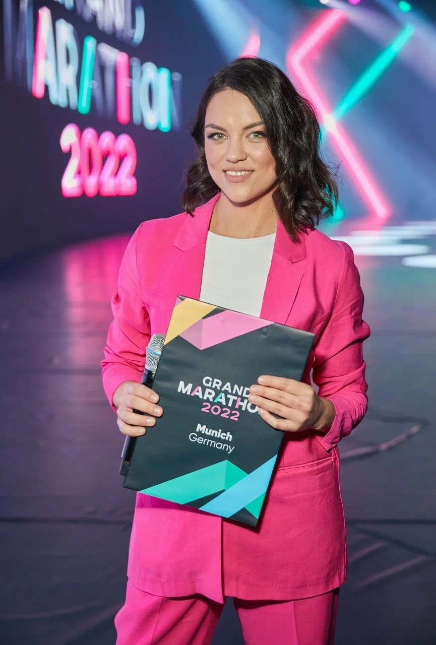Grand Marathon Greenway Global Munich, Germany 400 человек. Ведущая Москва Елена Чайка