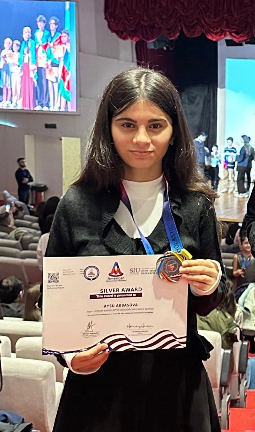 AMO Award Ceremony-Success of the Virtual American Spaces Math Club Founded by Juneyd Ganbarov. IIMACS — The International Institute of Mathematics, AI & Computer Science