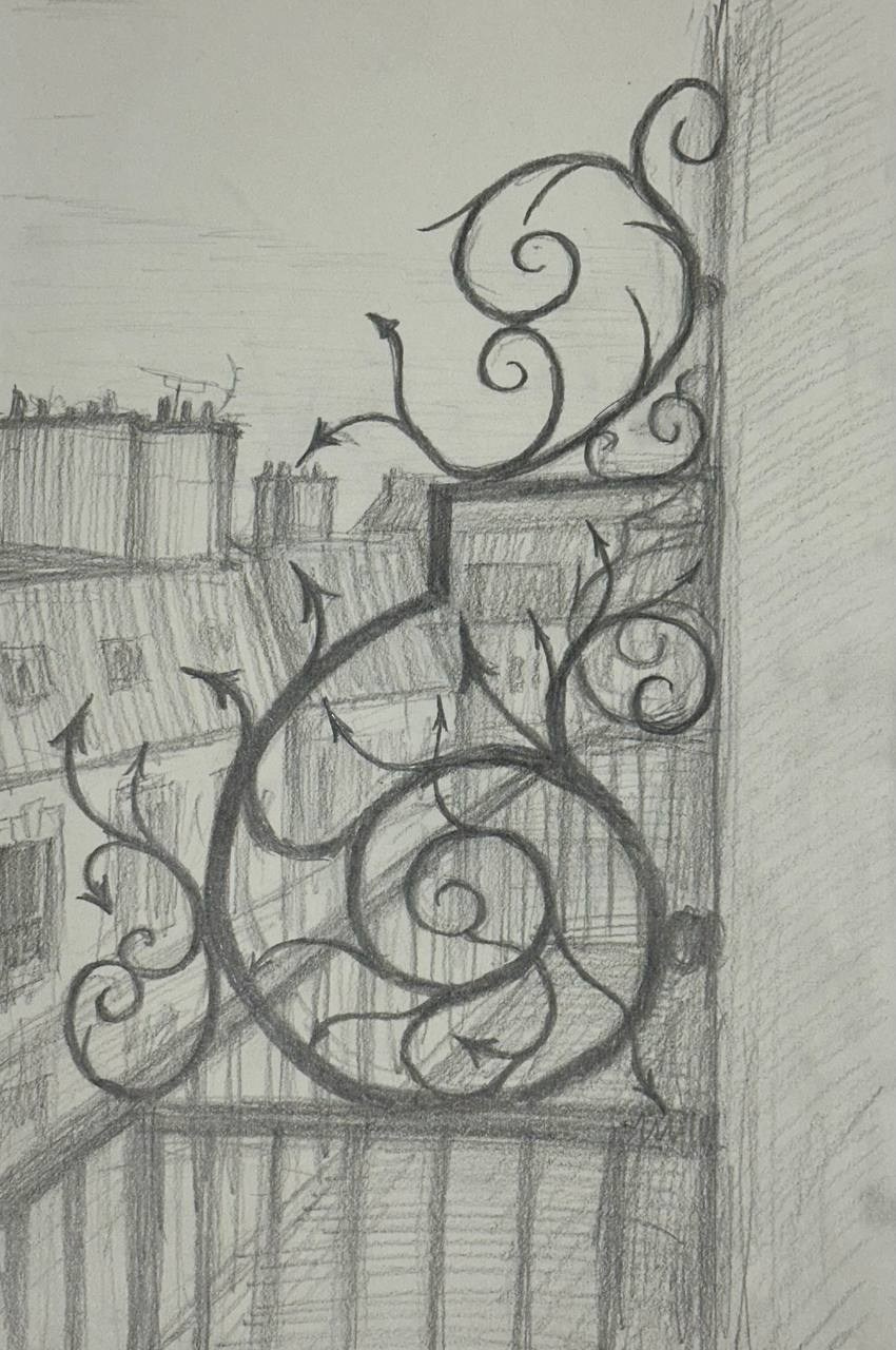 Sketches, Paris. Marina Antonova