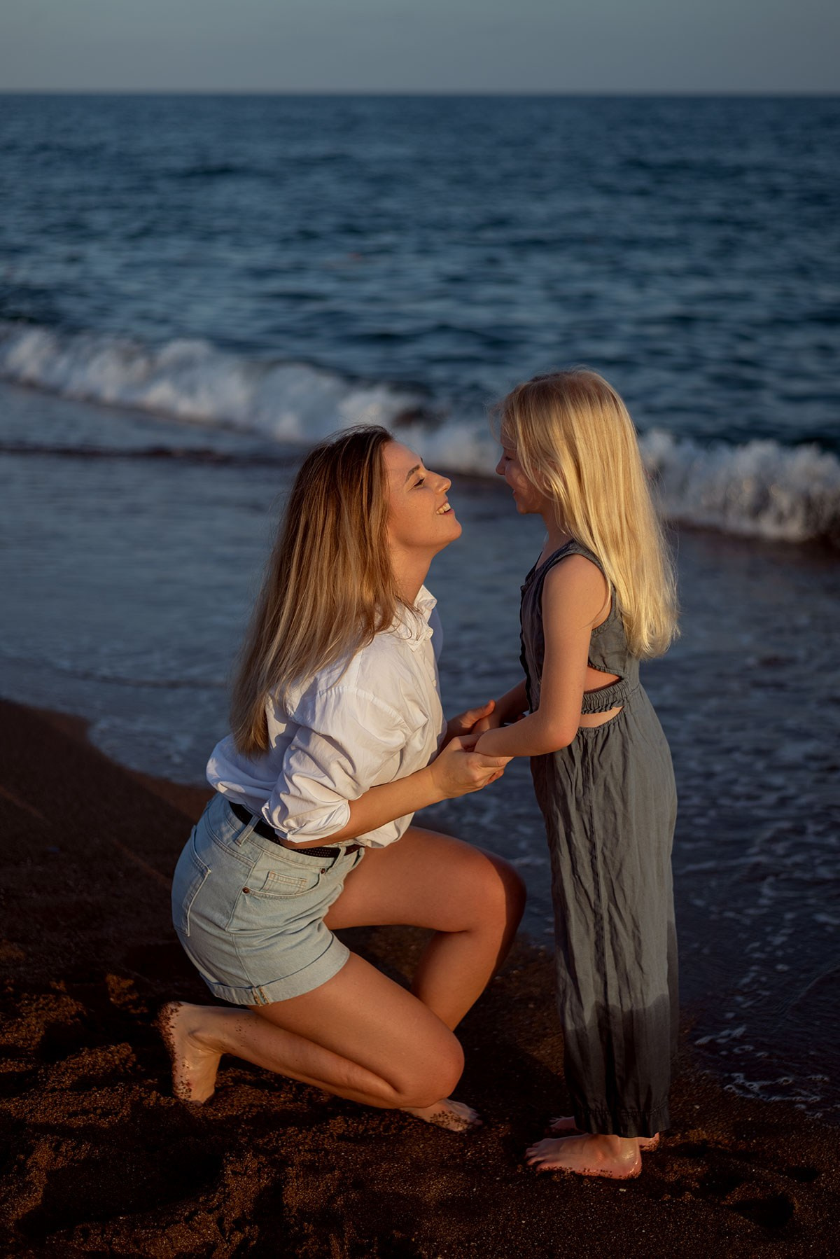 Семейная фотосессия на море. Фотограф Анталия, Кемер, Белек, Сиде Дарья Кая