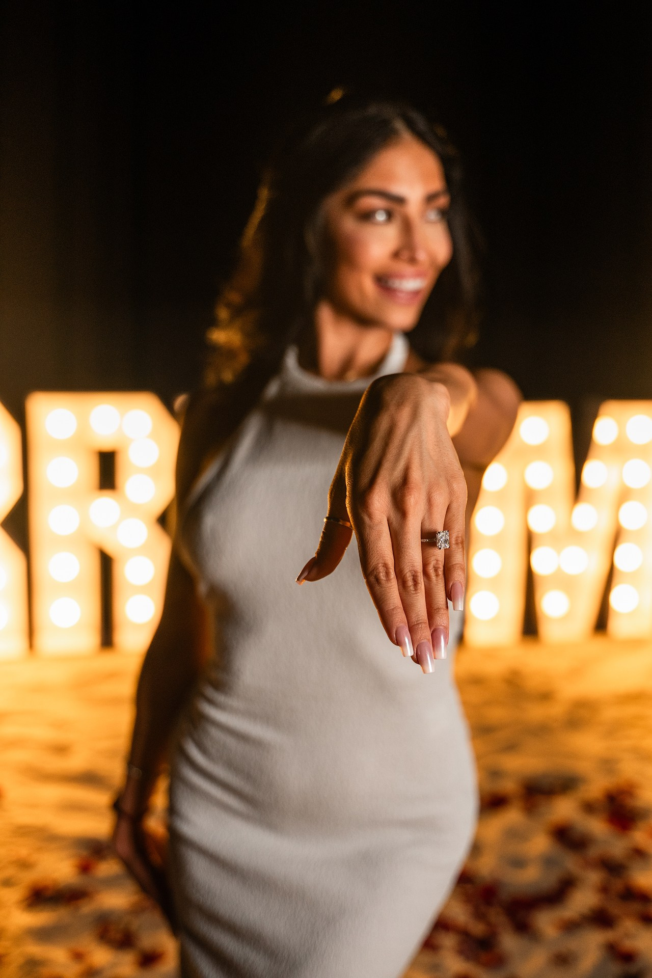 VIP Proposal Package — Rose Path to “Marry Me” Letters