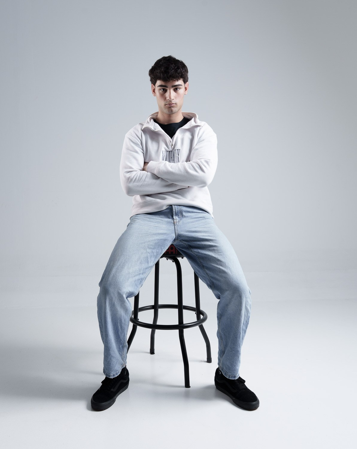 Young Model, Spanish, tall, handsome dark youth.