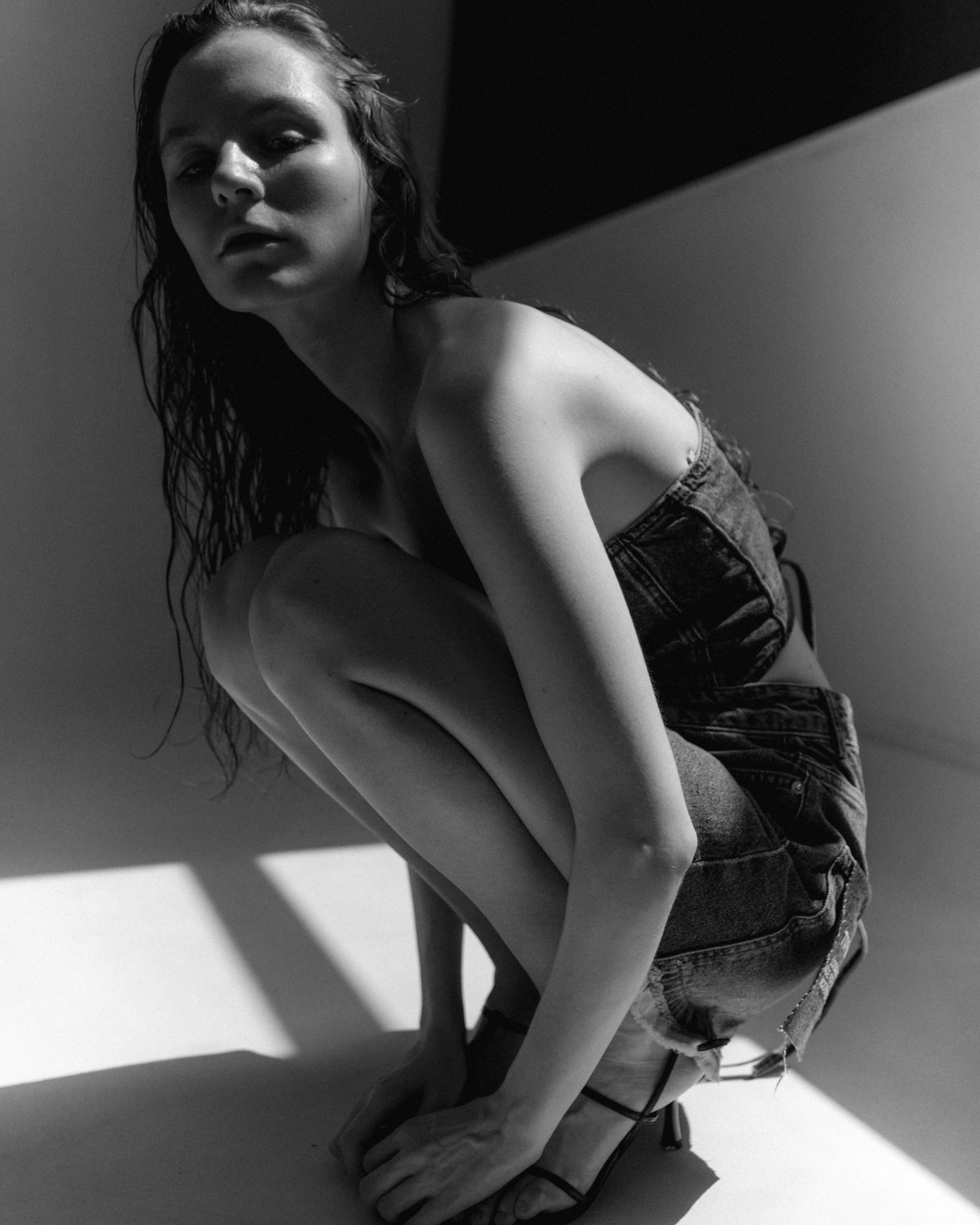 Personal shooting. Stylist