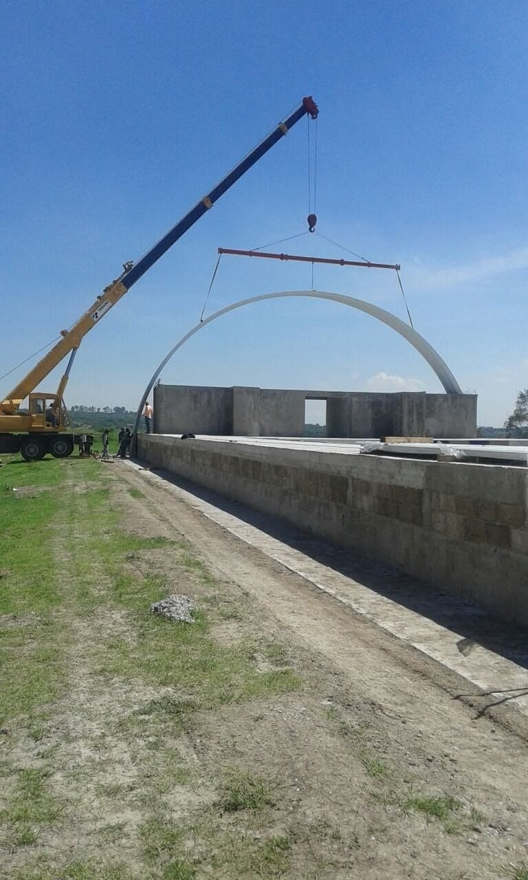 Arcotecho Alberca Semiolimpica. Grupo DECOCO
