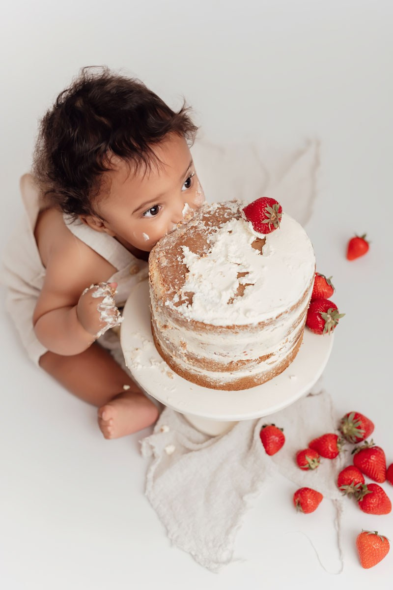 Babys/ Cakesmash. Newbornphoto in Duesseldorf