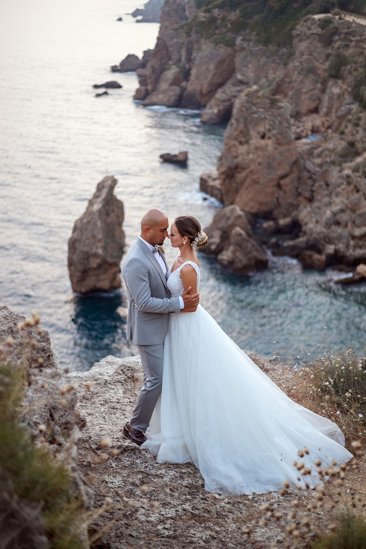 Скалы на море с шикарным видом. Фотограф Анталия, Кемер, Белек, Сиде Дарья Кая