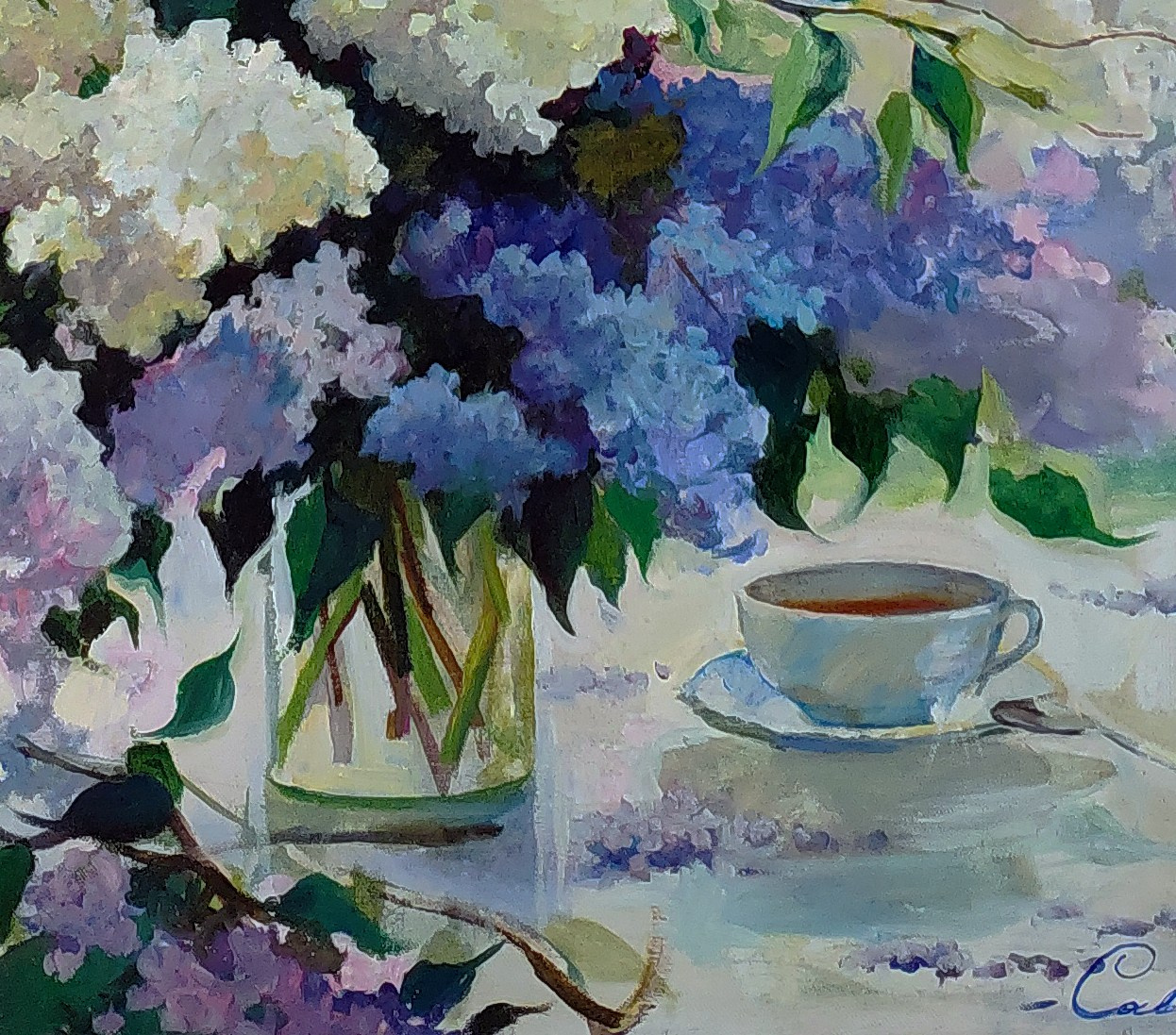 «Lilac». Художник живописец Савелова Ольга