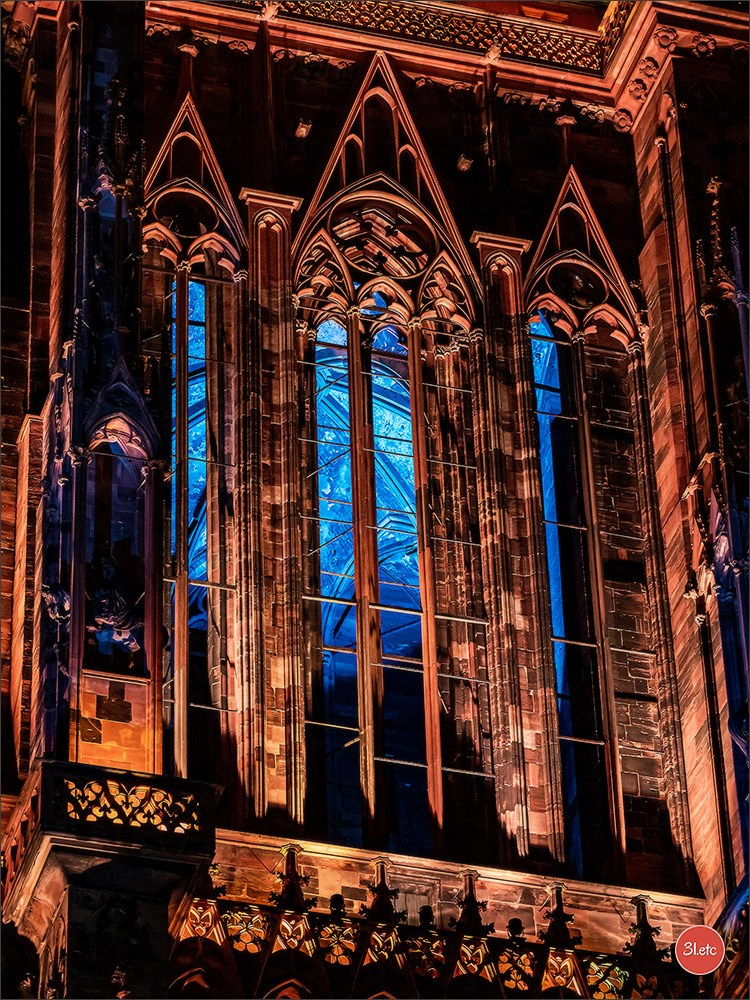 La mise en lumière de la Cathédrale de Strasbourg, du 5 juillet au 8 s. Photographe à Strasbourg | Portraits, Studio, Enfants, Événements