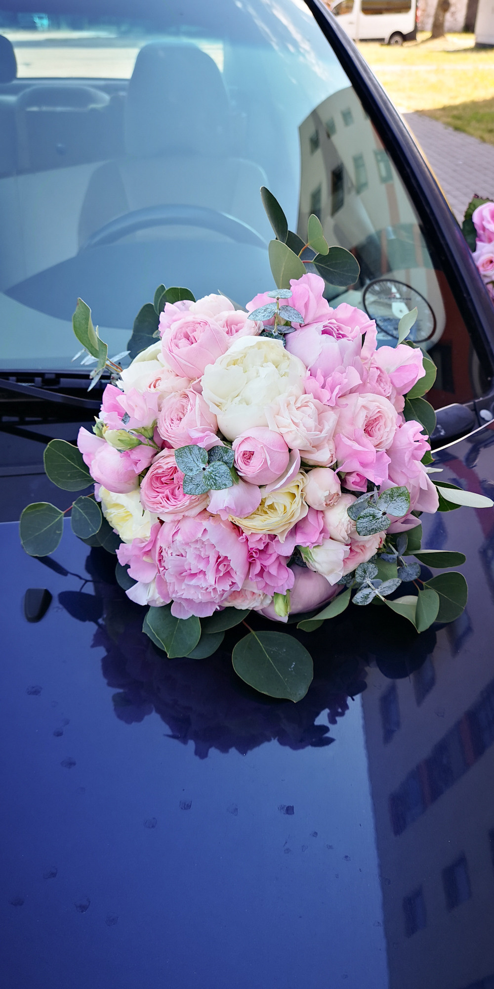 Līgavas pušķi rozā toņos. Event design, decoration, floristry, gift, Irina Novika, Riga, Latvia