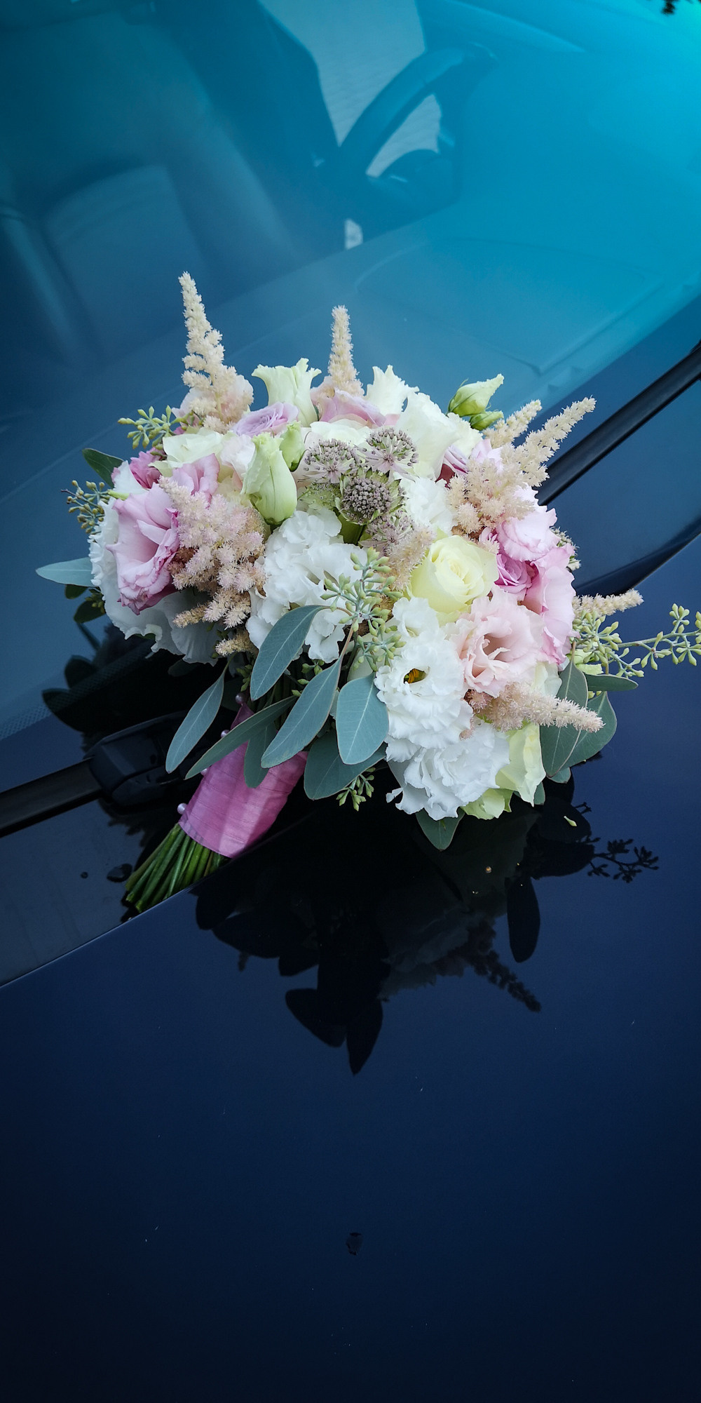 Līgavas pušķi rozā toņos. Event design, decoration, floristry, gift, Irina Novika, Riga, Latvia