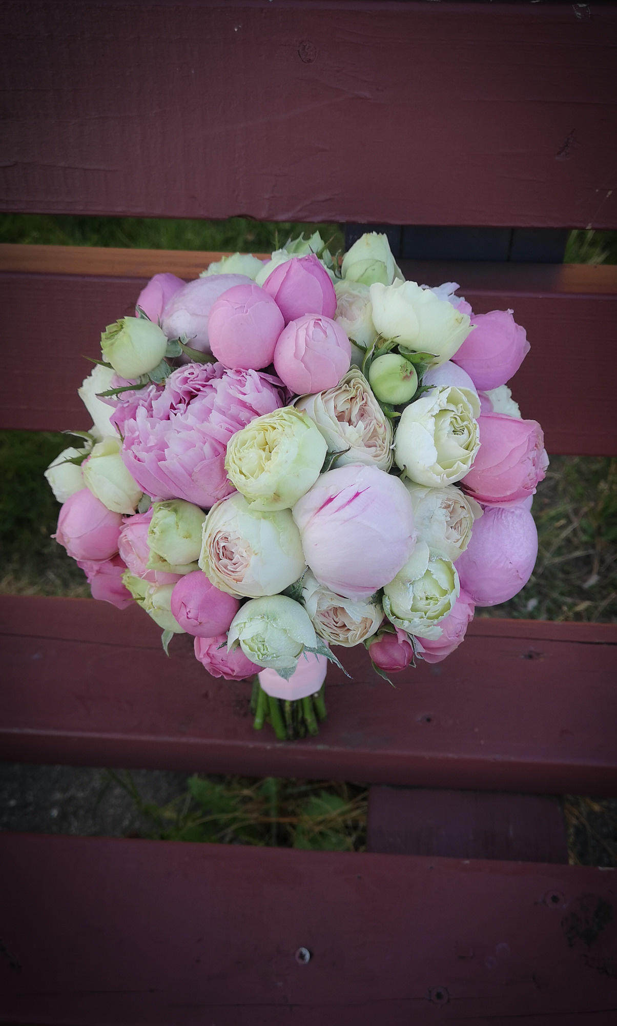 Līgavas pušķi rozā toņos. Event design, decoration, floristry, gift, Irina Novika, Riga, Latvia