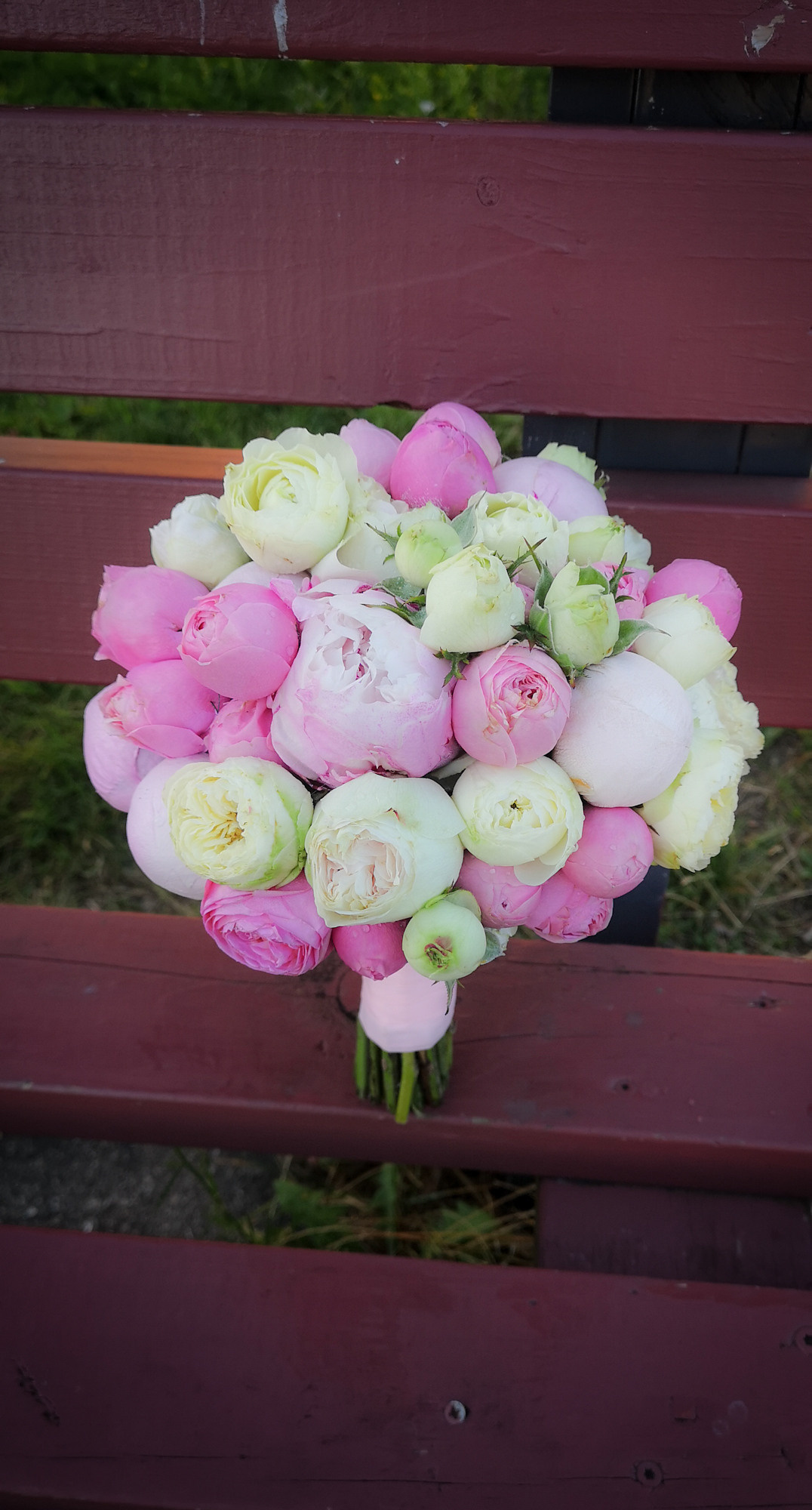 Līgavas pušķi rozā toņos. Event design, decoration, floristry, gift, Irina Novika, Riga, Latvia