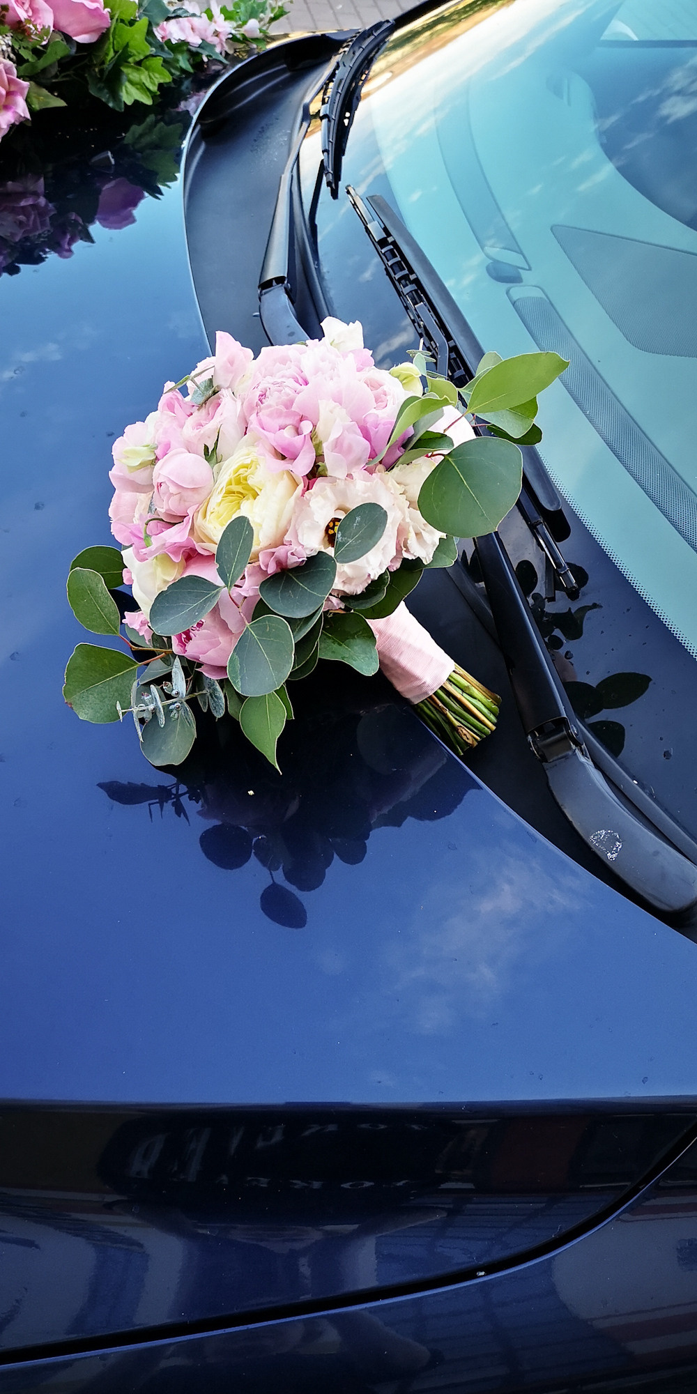 Līgavas pušķi rozā toņos. Event design, decoration, floristry, gift, Irina Novika, Riga, Latvia