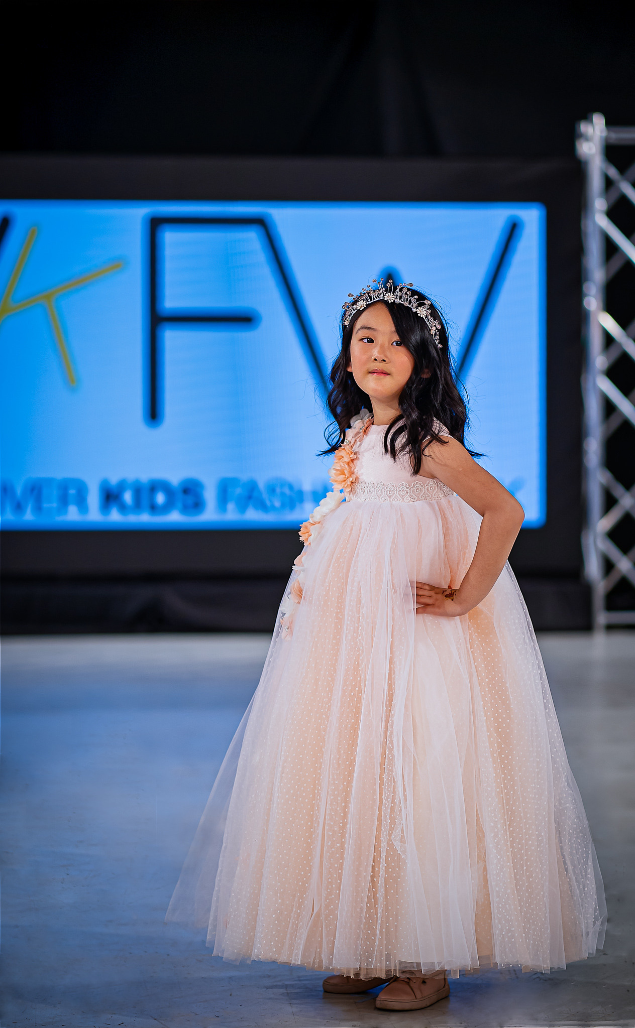 VKFW2020 runway. Vancouver Kids Photographer
