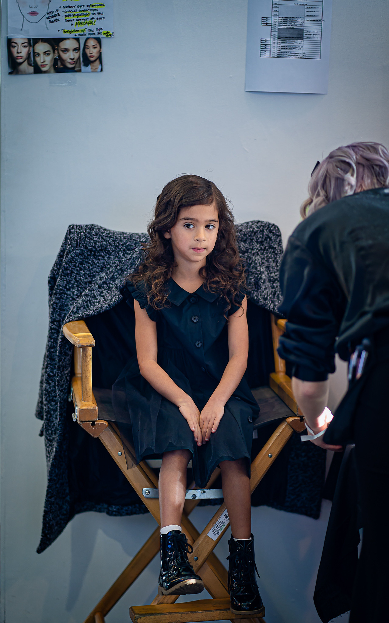 VKFW 2020 Backstage. Vancouver Kids Photographer