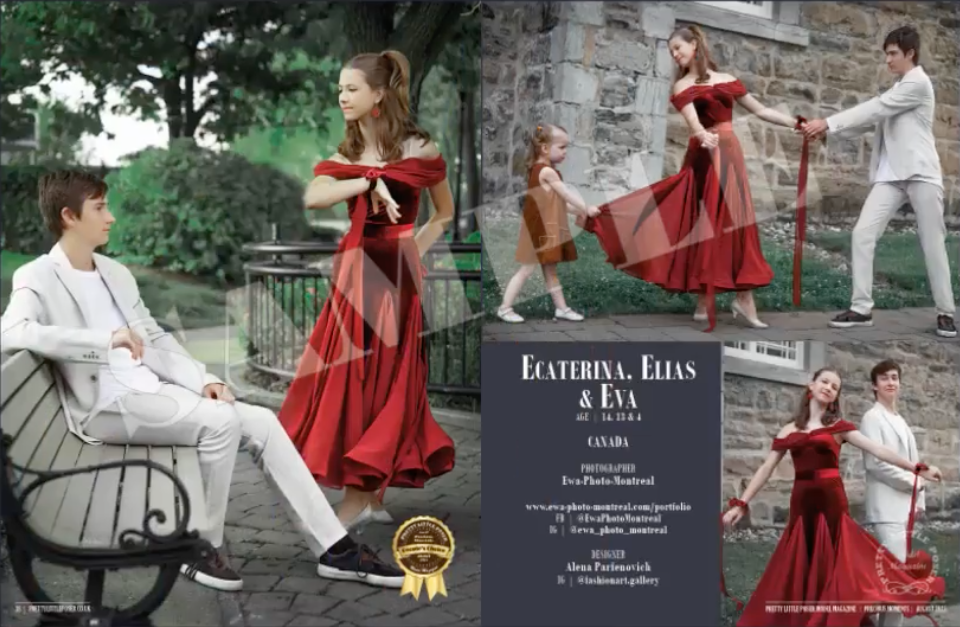 Sur les pages des magazines. Семейный и детский фотограф в Монреале Ewa Molchanovskaya