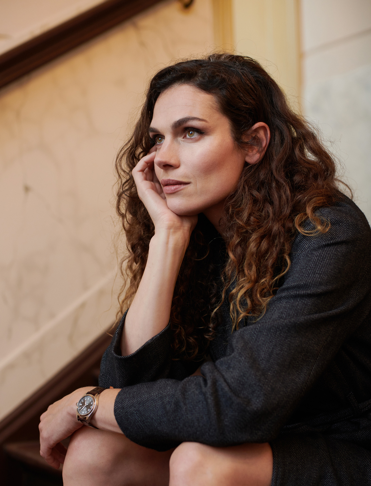 Portraits of actors during the interview for new season Undercover S2 Netflix