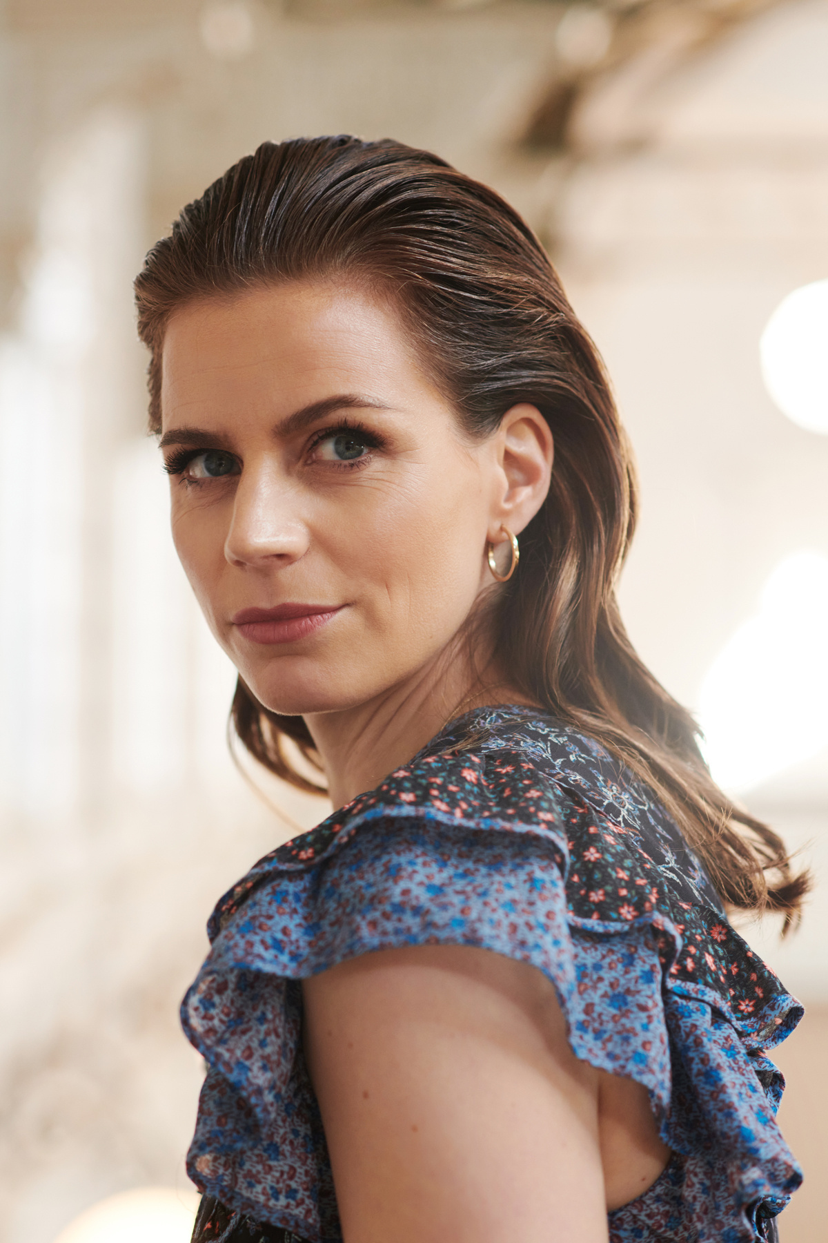 Portraits of actors during the interview for new season Undercover S2 Netflix