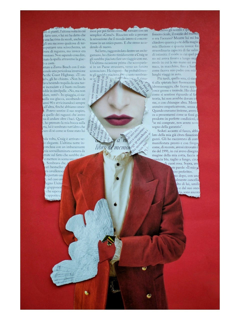 Analog collages. Photographer, photo artist Alena Novgorodtseva