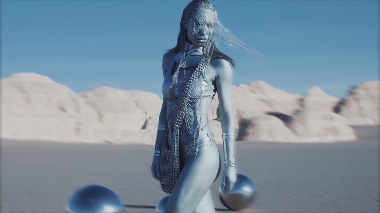 BTS ART PROJECT IN DESERT. Сhillfilms