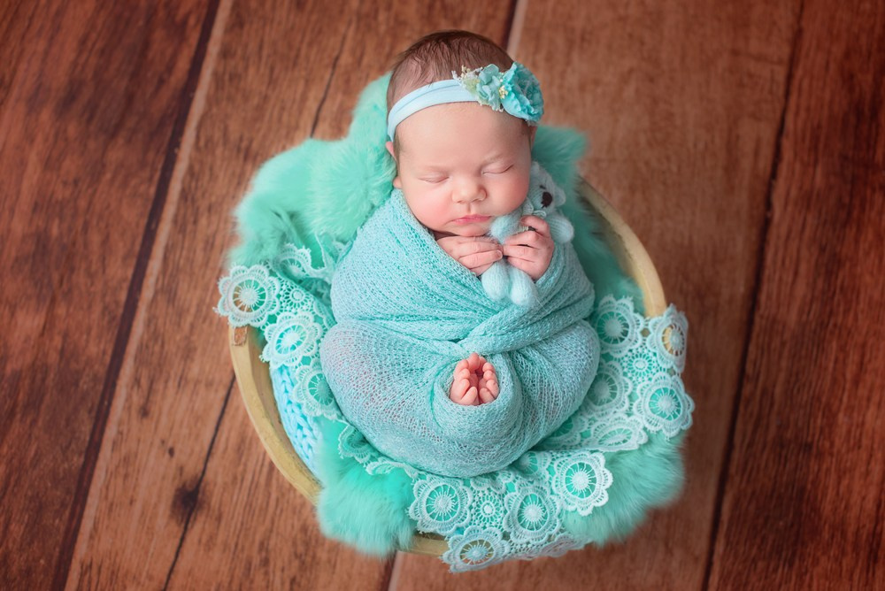 Sesja noworodkowa dla dziewczynki w Trójmieście - Natalia Lucko