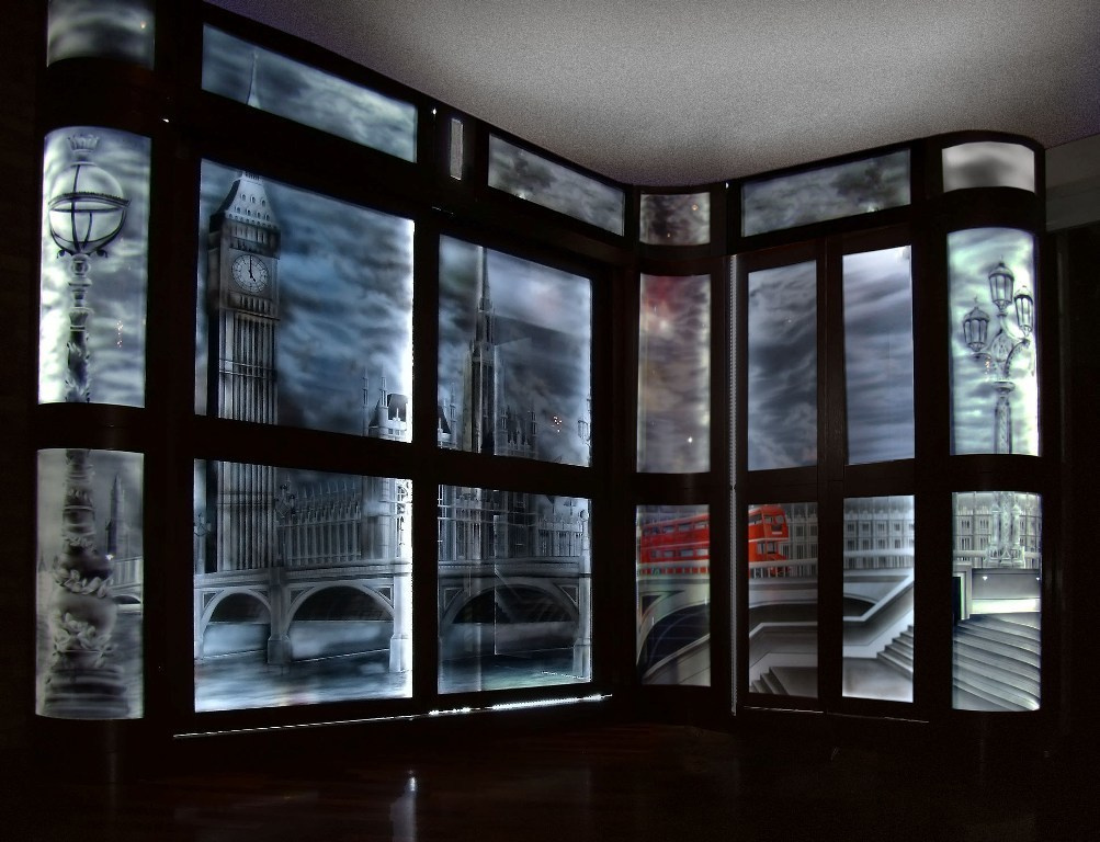 Glass wardrobe Kathrin Kovshova artbykovshova