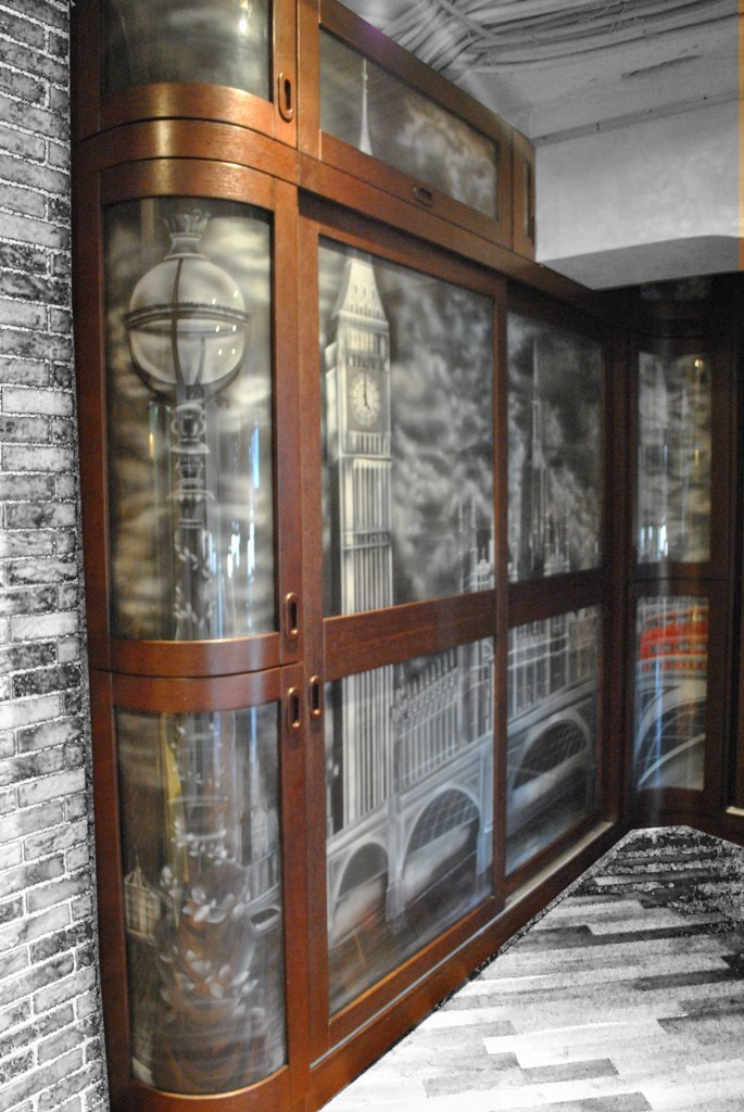 Glass wardrobe Kathrin Kovshova artbykovshova