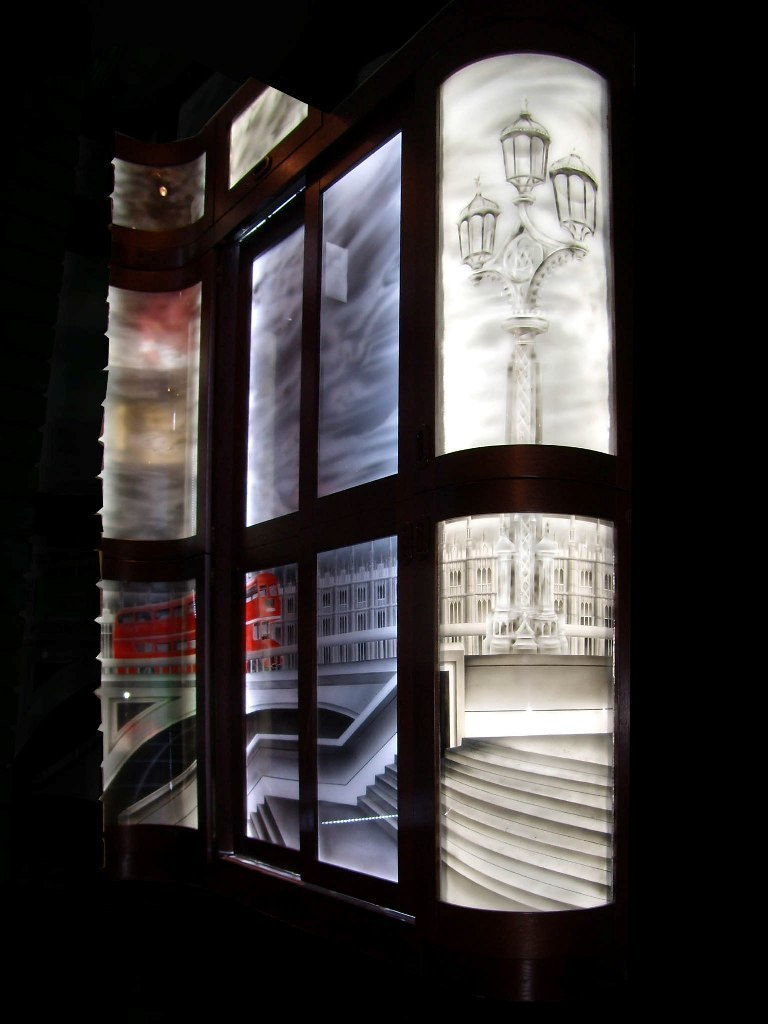 Glass wardrobe Kathrin Kovshova artbykovshova