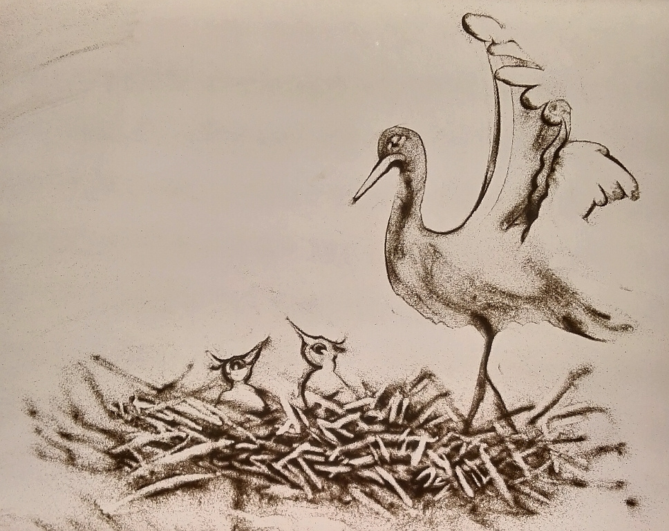 Kathrin Kovshova artbykovshova sand animation Dubai UAE artist