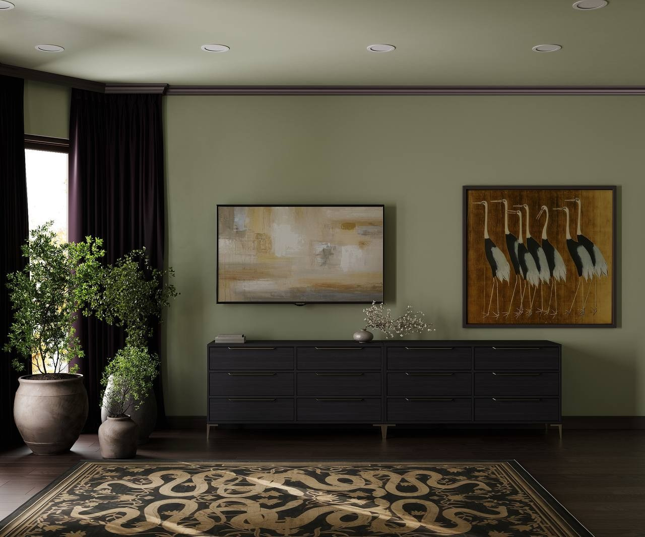 Green Bedroom. Andrei Subochev