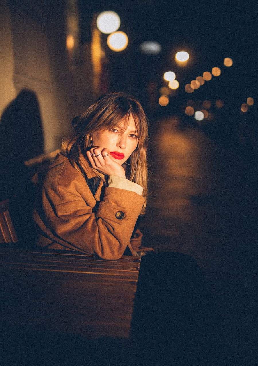 Kristina. Nocny spacer. Fotograf w Krakowie i Europie