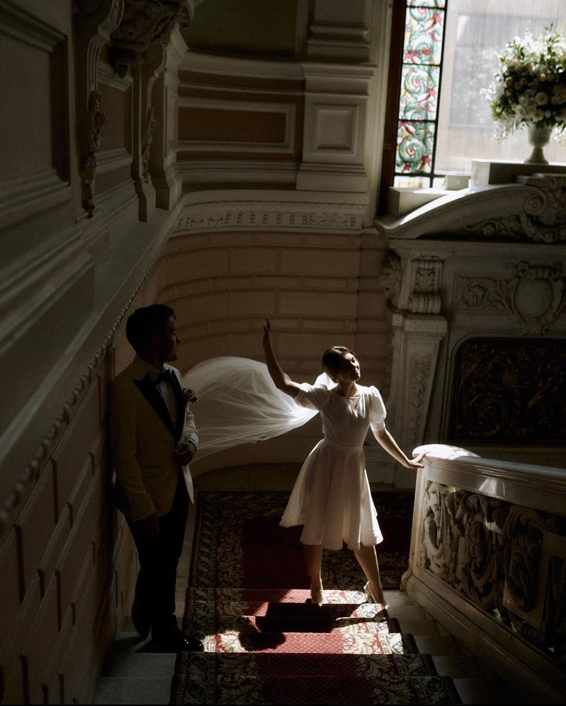 Maria & Antione. Фотограф Париж