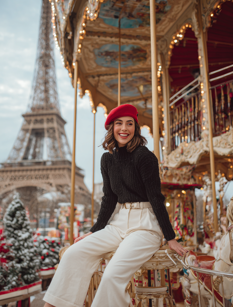Emily in Paris Photoshoot in Paris 2026. Photographe à Paris