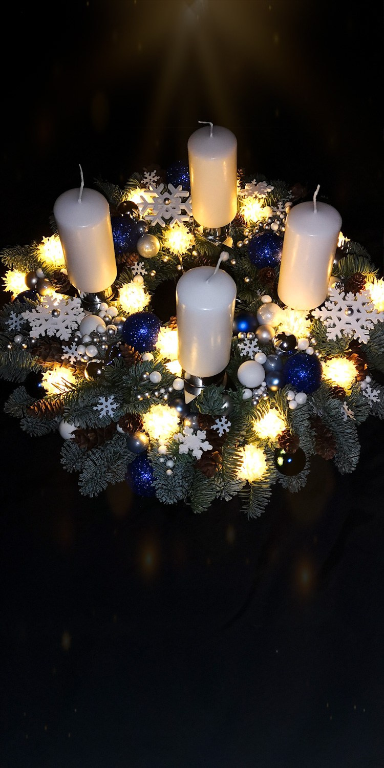 Adventes vainadziņi. Event design, decoration, floristry, gift, Irina Novika, Riga, Latvia