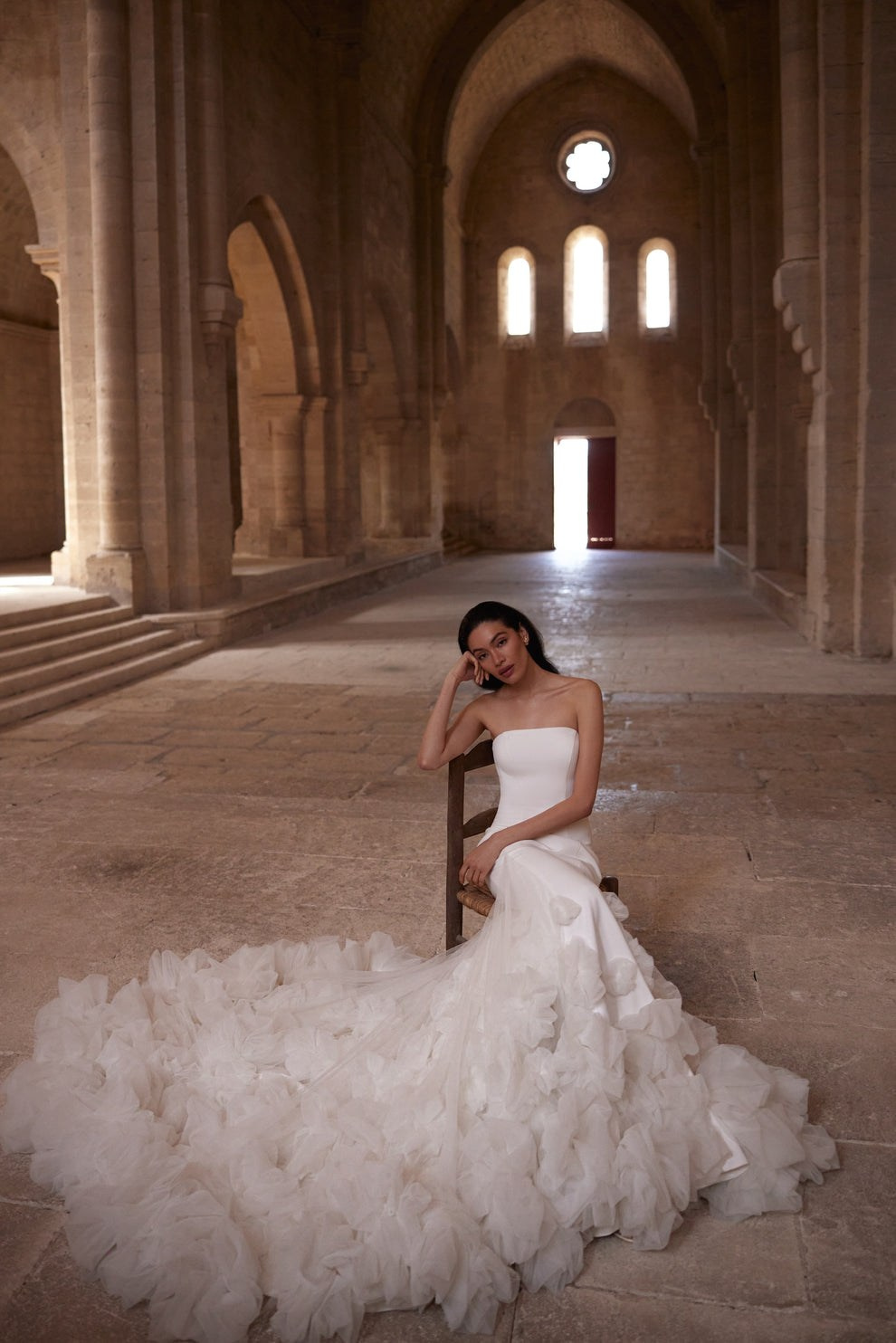 Beautiful and detailed innocentia wedding dress 