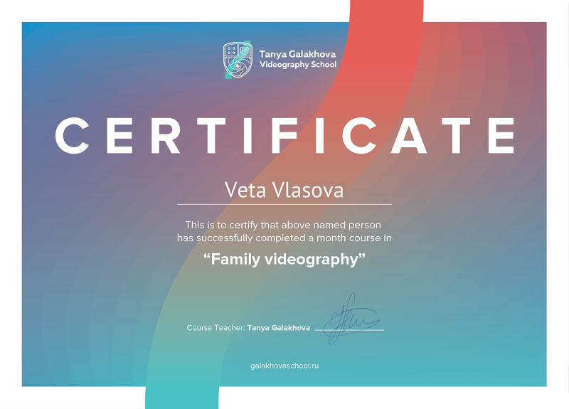Vidéographe au Luxembourg Veta Vlasova