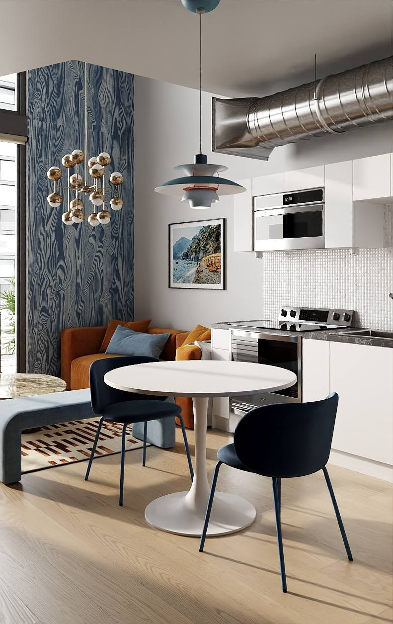 Open Concept Apartment. Andrei Subochev