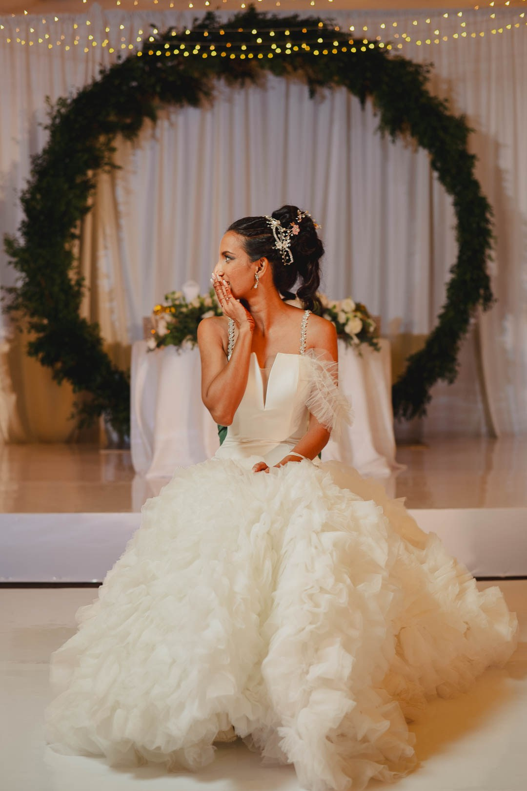 Sneha & Jon — Hindu & Christian Wedding — Barcelo Palace. Destination wedding photographer based in Cancun and Riviera Maya with service worldwide