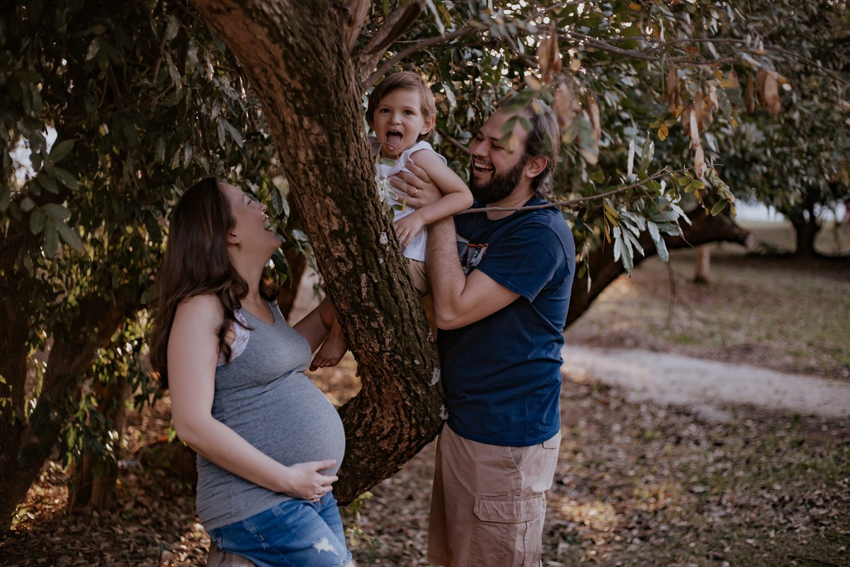 Luana, Victor e Theo a espera de Luísa. Fotógrafa de Eventos em São Paulo e Sorocaba Kika Damasceno