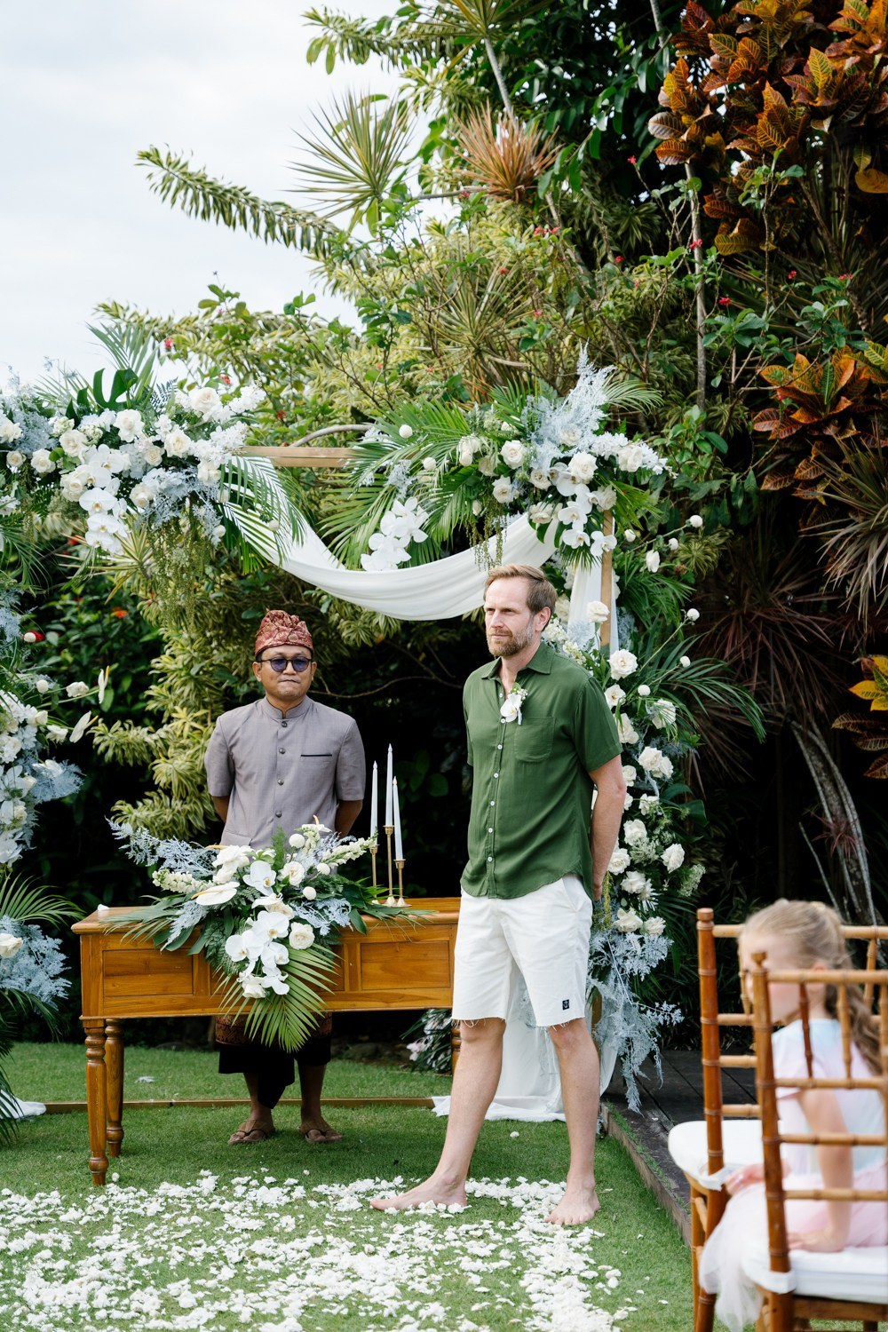 Bali Villa Wedding Photography. Female Photographer in Bali