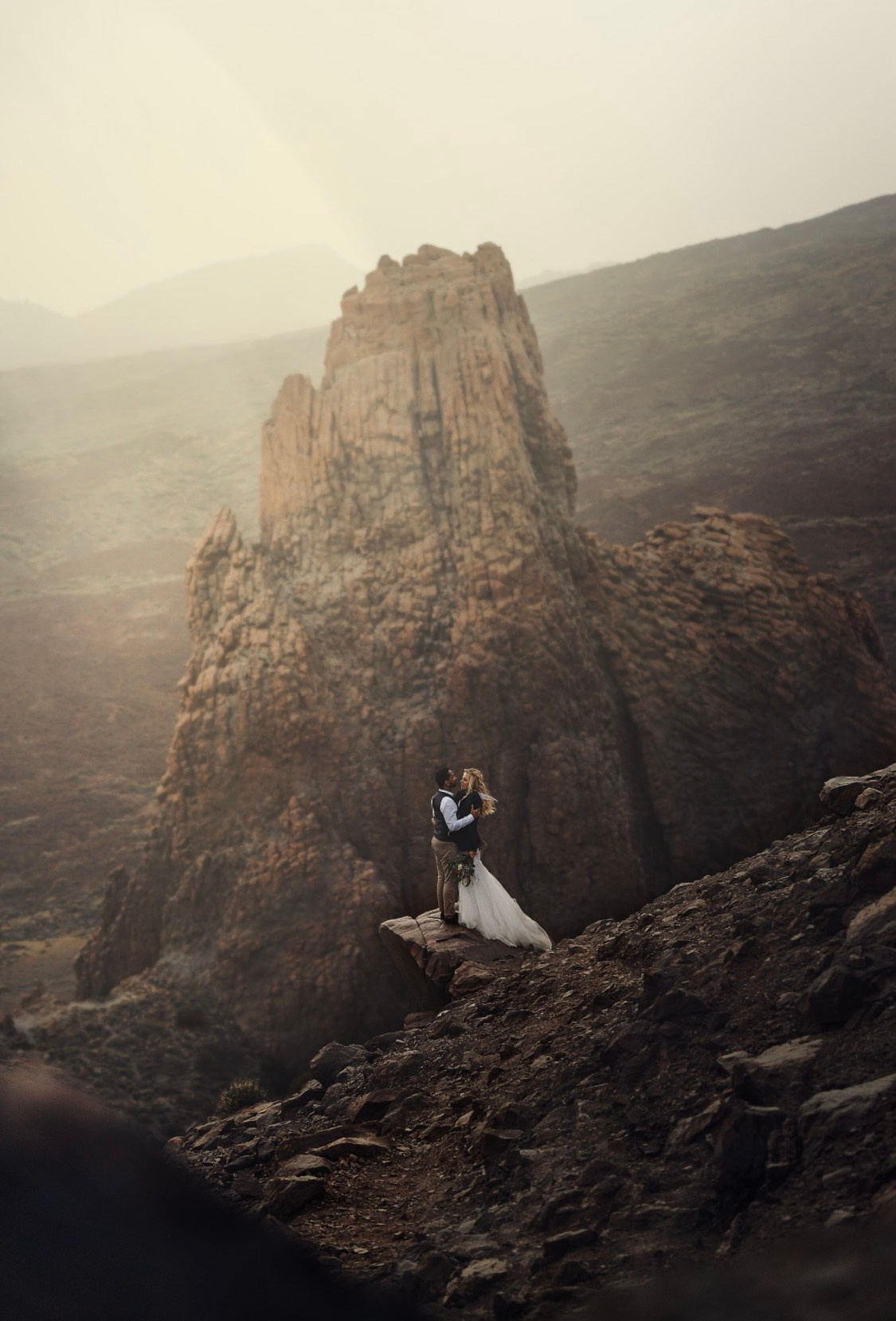 Bodas en Tenerife. Таня Боннет | Профессиональный фотограф на Тенерифе — Летящие платья