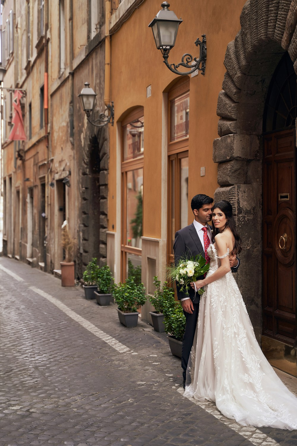 Wedding in Rome. Photographer in Italy Natalie Bero