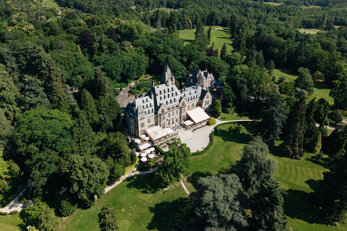 Schlosshotel Kronberg drone footage