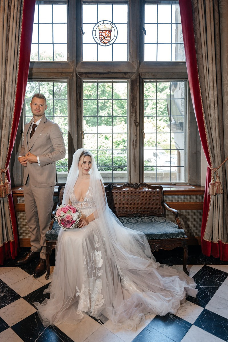Civil Wedding at Schlosshotel Kronberg near Frankfurt. Wedding photographer & videographer Frankfurt | Denis Mirosnik