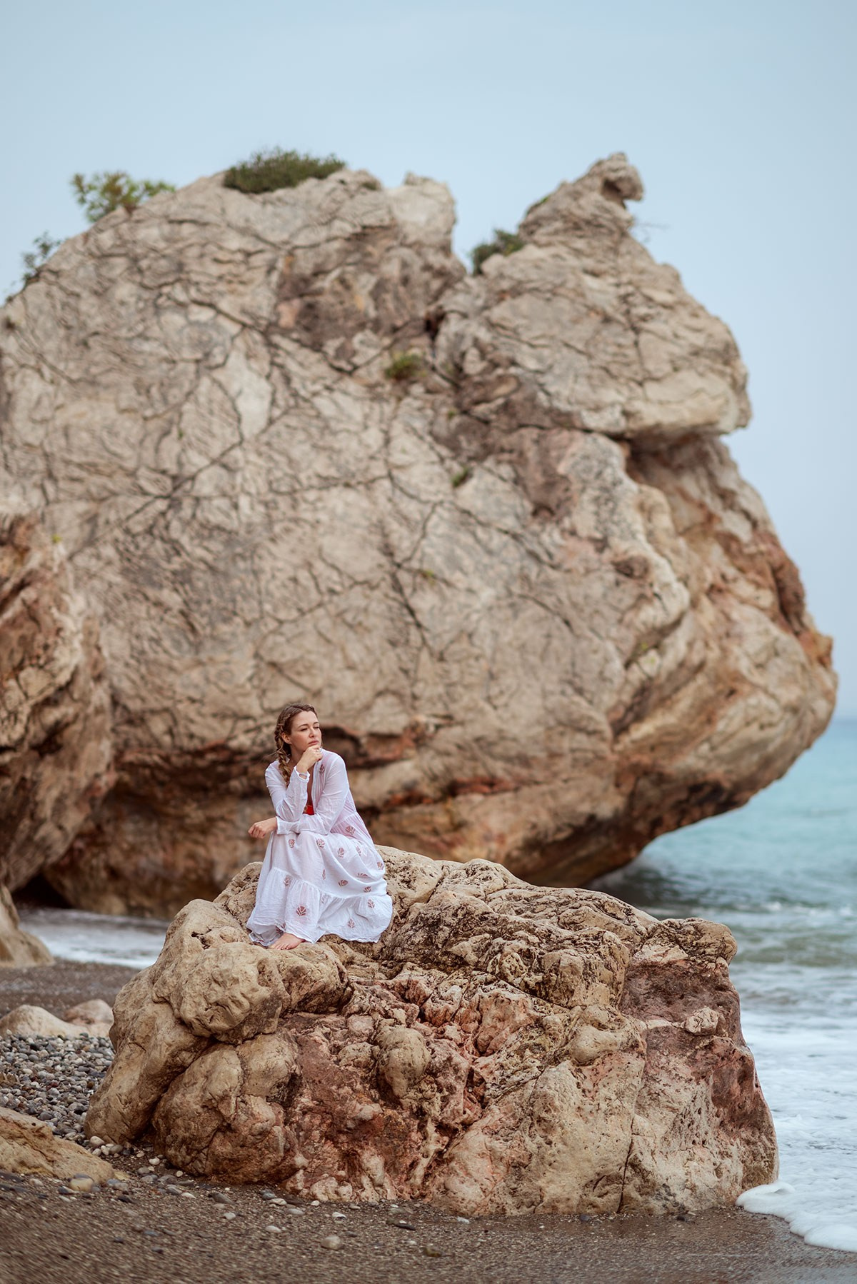 Съемки на пляже в Кемере. Фотограф Анталия, Кемер, Белек, Сиде Дарья Кая