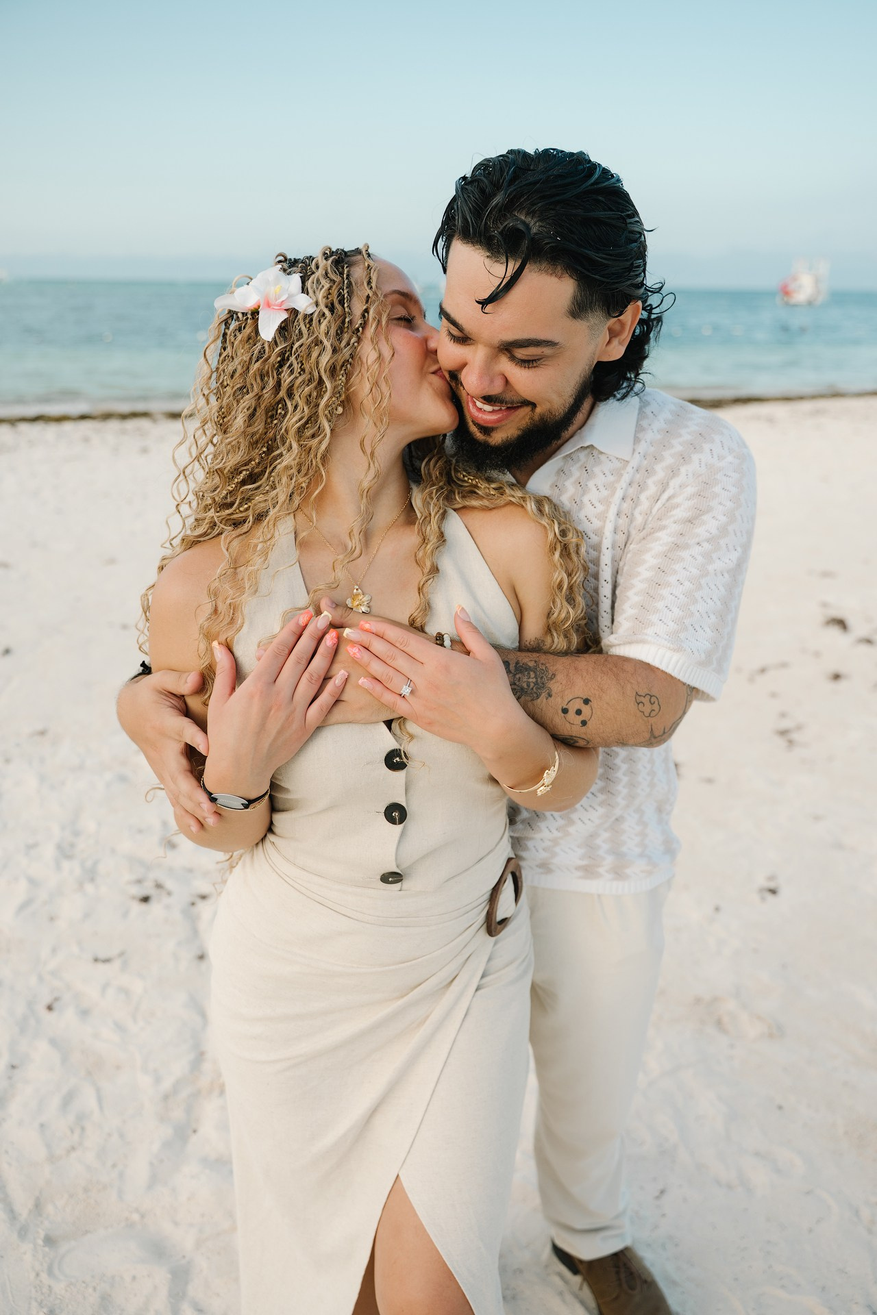 Proposal During Photoshoot in Punta Cana