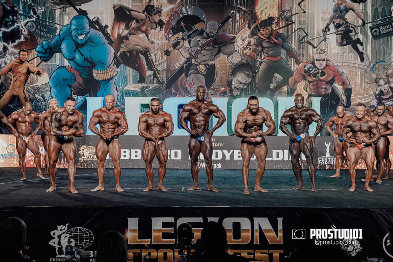 PRO MEN’S BODYBUILDING LEGION SPORTS FEST. Photo & Video Production Studio #1