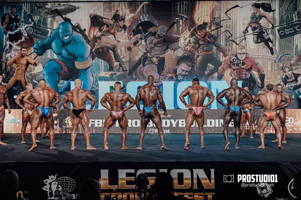PRO MEN’S BODYBUILDING LEGION SPORTS FEST. Photo & Video Production Studio #1